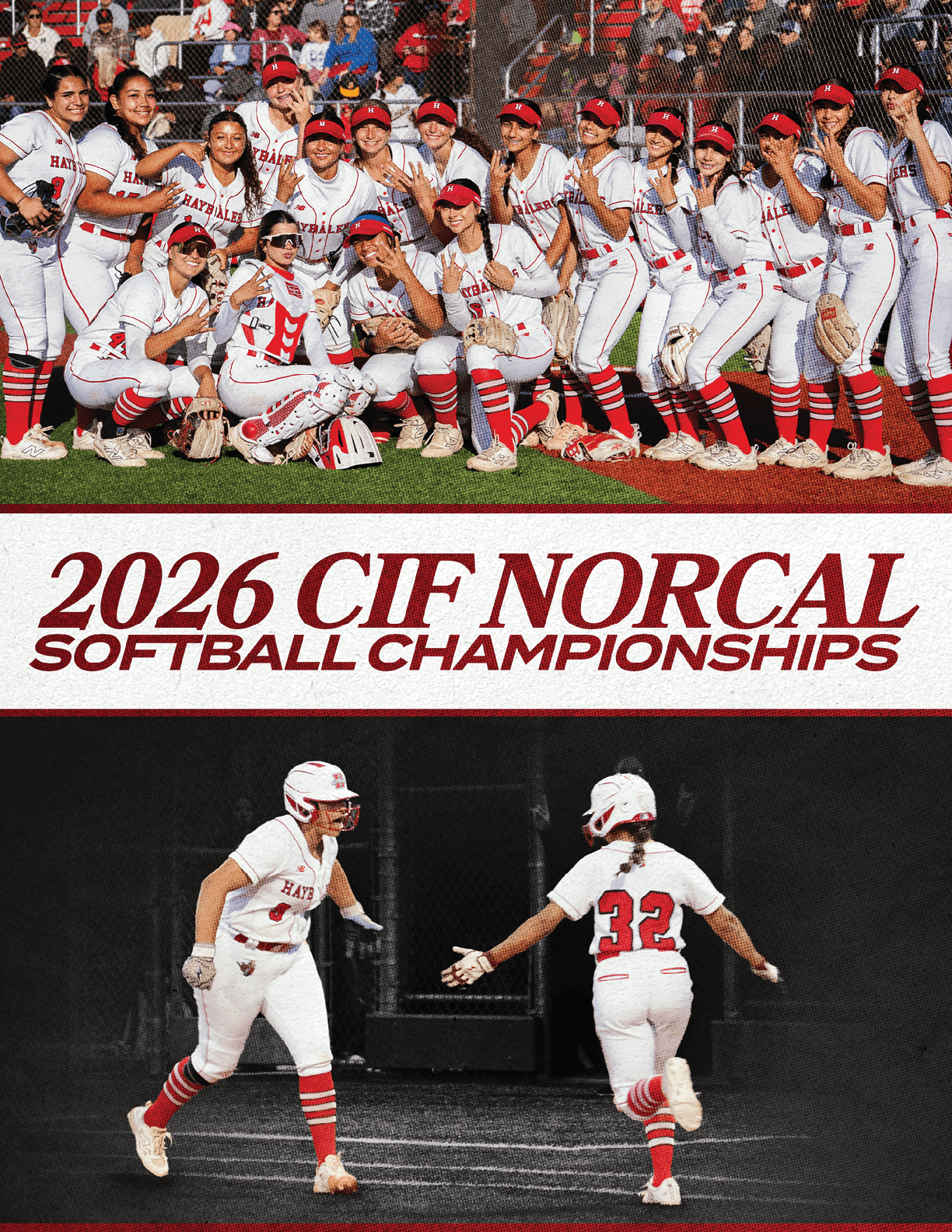 A group of girls wearing red and white uniforms. Description generated by AI