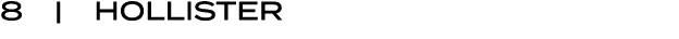 8 | Hollister