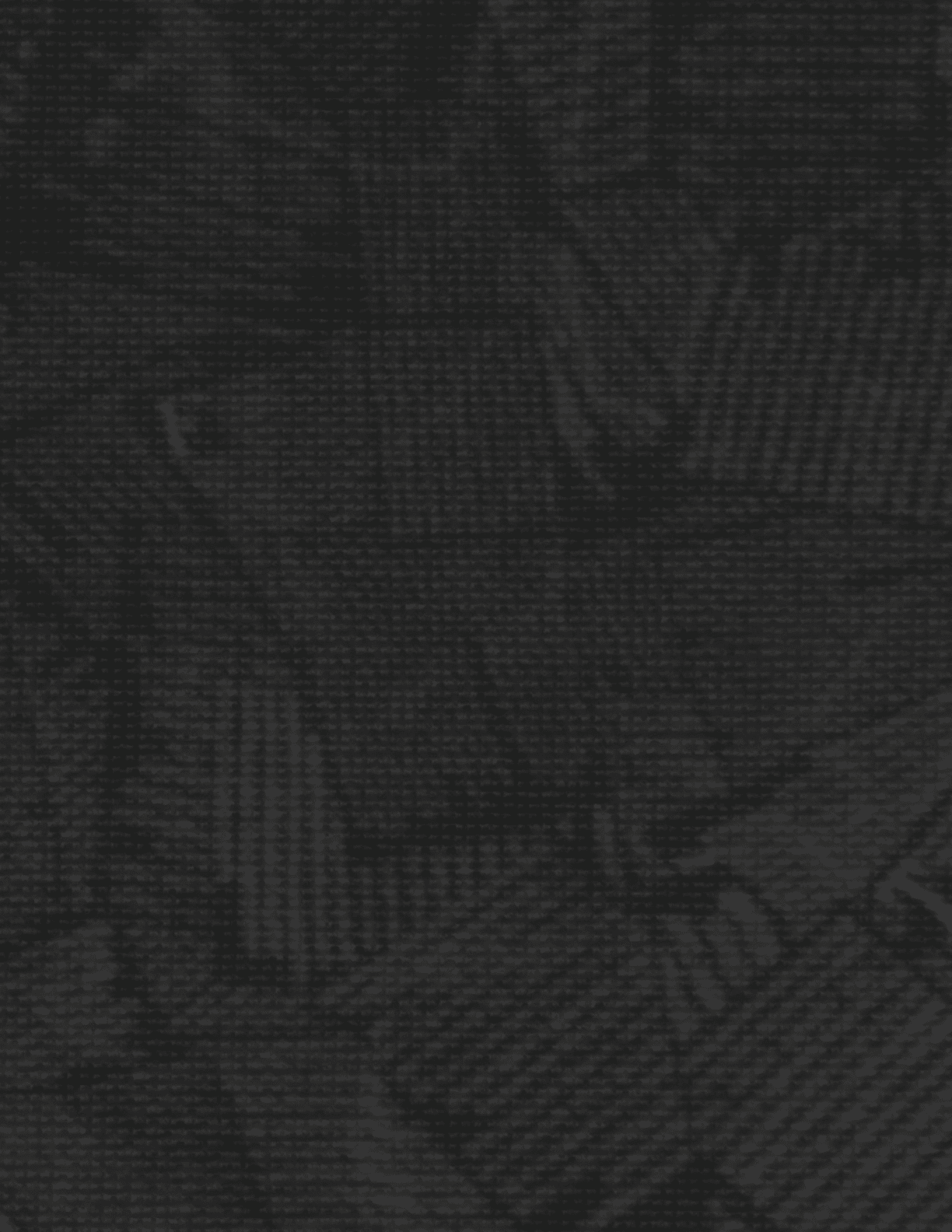 A black and white image of a floor with a pattern of white squares. AI generated content