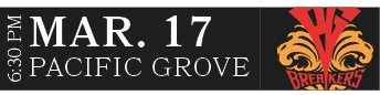 PACIFIC GROVE,MAR. 17,6:30 P