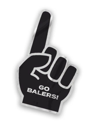 A collection of sports merchandise for the California Golden Bears. AI generated content