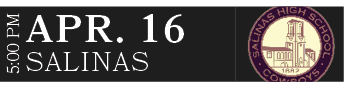 SALINAS,APR. 16,5:00 P