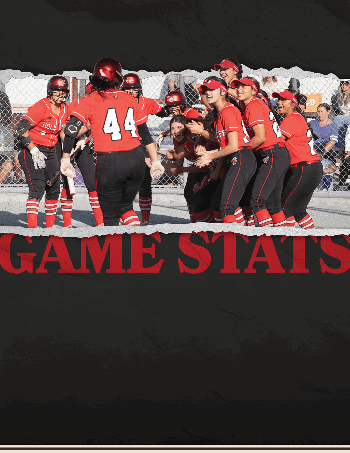 A group of girls wearing red and black uniforms. Description generated by AI