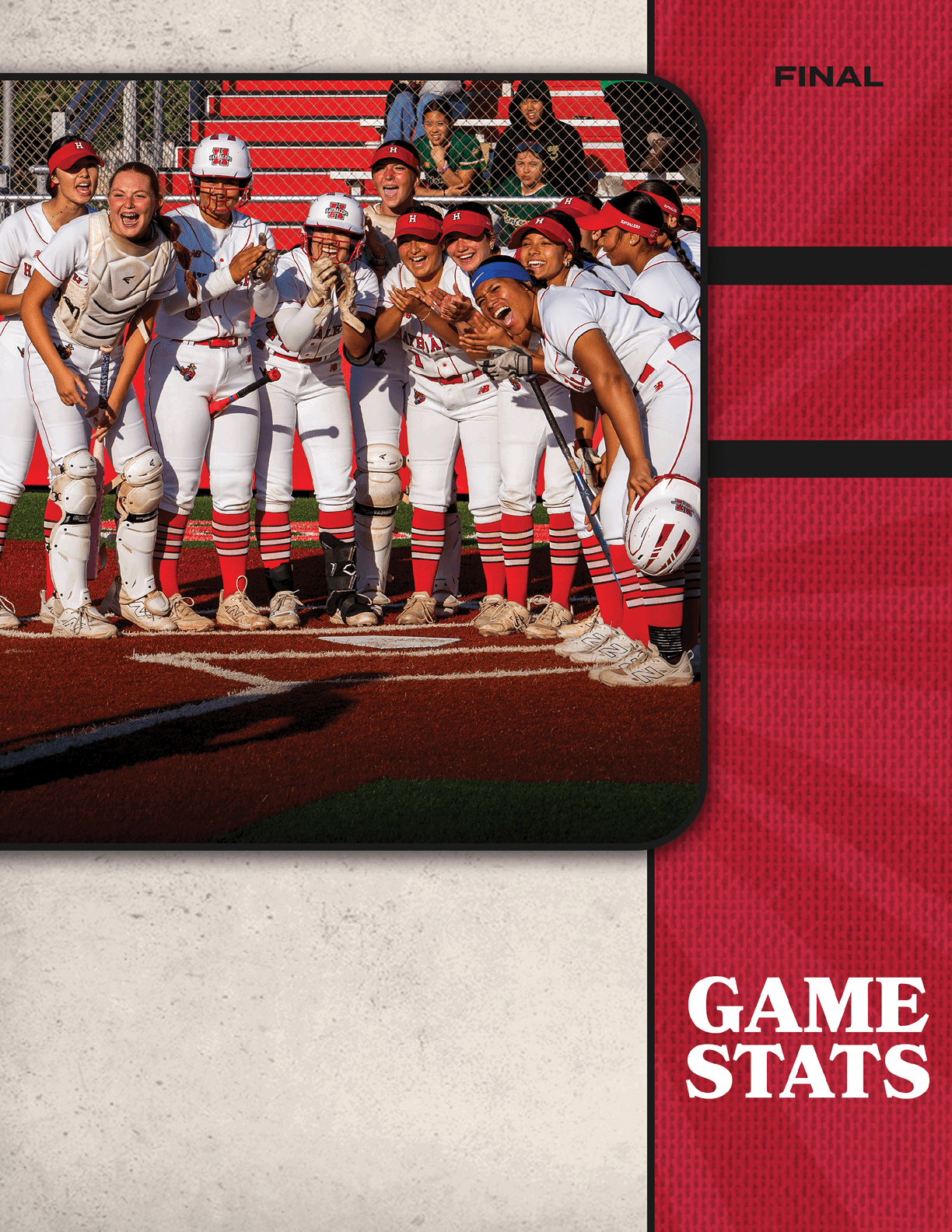 A group of girls posing for a picture on a baseball field. Description generated by AI