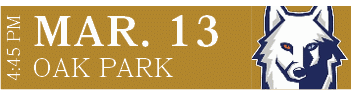 OAK PARK,MAR. 13,4:45 P