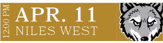 NILES WEST,APR. 11,12:00 P