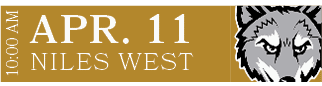 NILES WEST,APR. 11,10:00 A