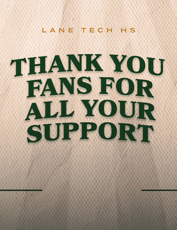 A sign that says “Thank You Fans for All Your Support" on it. AI generated content