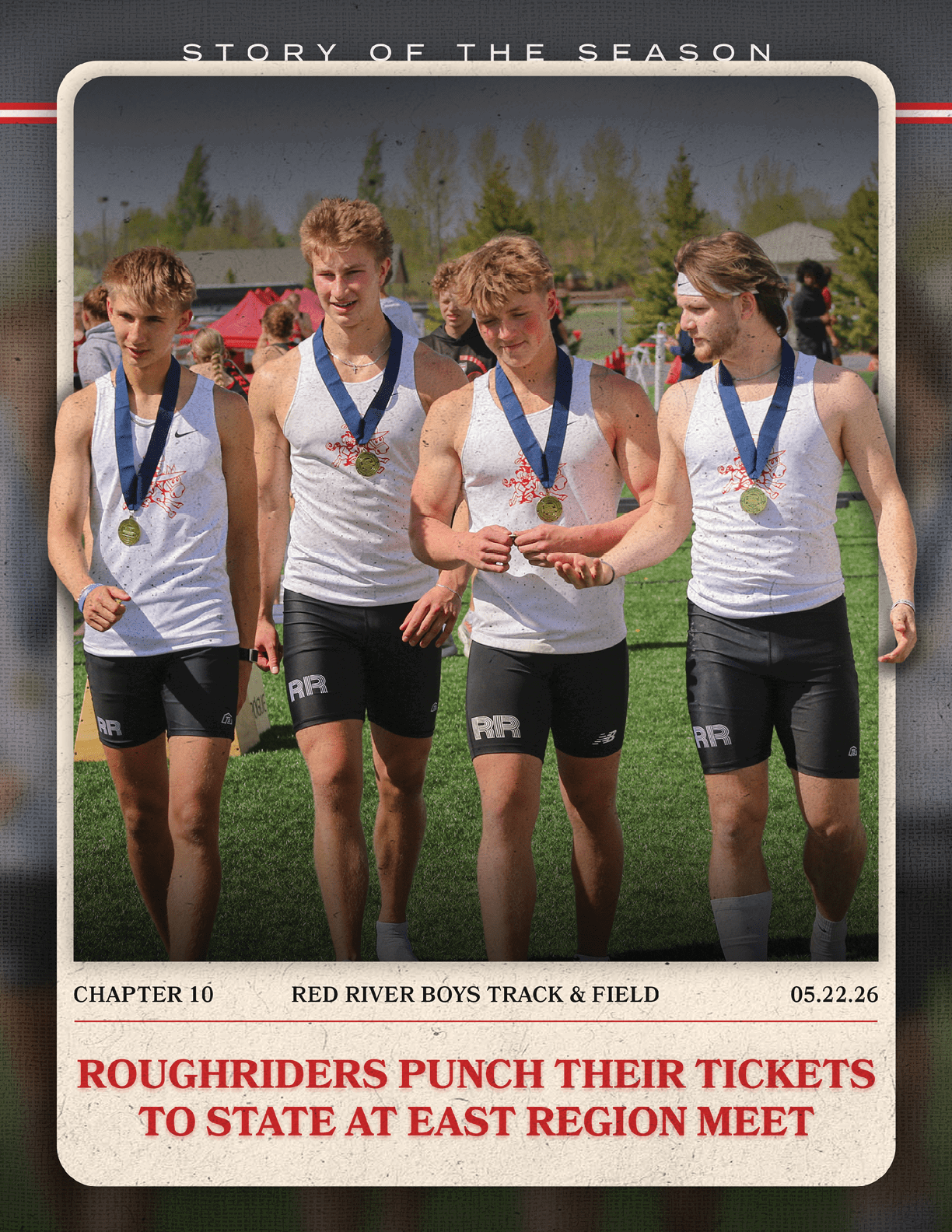 A group of boys wearing black shorts and white shirts. Description generated by AI