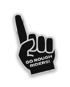 A collection of logos and images for the North Dakota Rough Riders. AI generated content