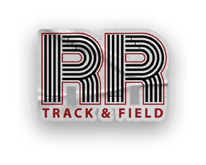 A collection of logos and images, including a red and black logo for the North Dakota Rough Riders, a logo for the Story of Season, and a logo for the Red River Track & Field. AI generated content