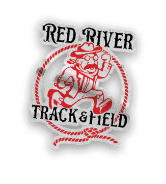 A collection of logos and images, including a red and black logo for the North Dakota Rough Riders. AI generated content