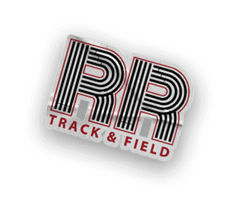 A collection of logos and images, including a red and black logo for the North Dakota Rough Riders, a logo for the Story of Season, and a logo for the Red River Track & Field. AI generated content