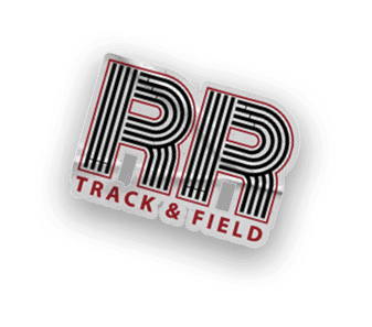 A collection of logos and images, including a red and black logo for the North Dakota Rough Riders, a logo for the Story of Season, and a logo for the Red River Track & Field. AI generated content