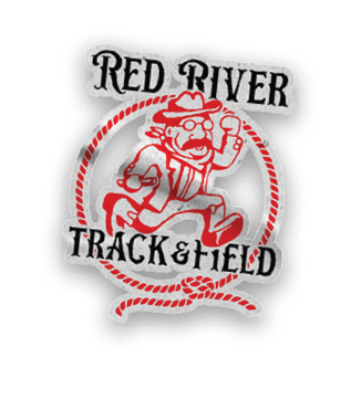 A collection of logos and images, including a red and black logo for the North Dakota Rough Riders. AI generated content