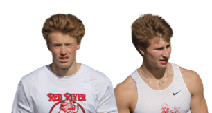 Three men wearing white shirts and black shorts. Description generated by AI