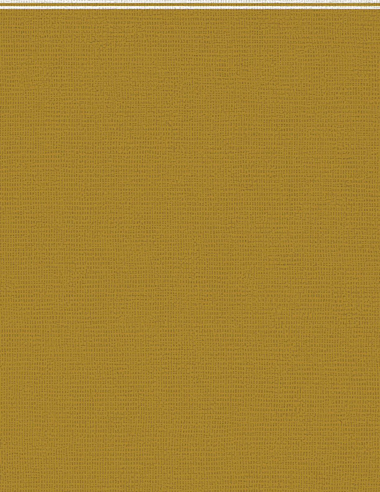 A yellow cloth with a pattern. AI generated content