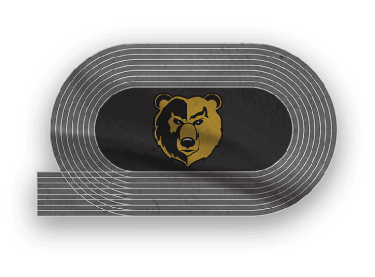 A collection of logos and images, including a bear and a football fan, are displayed. Contenido generado con IA