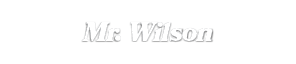Mr. Wilson