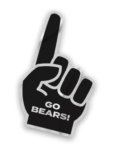 A collection of stickers and logos, including a bear, a football, and a hand with a thumbs up. Contenido generado con IA