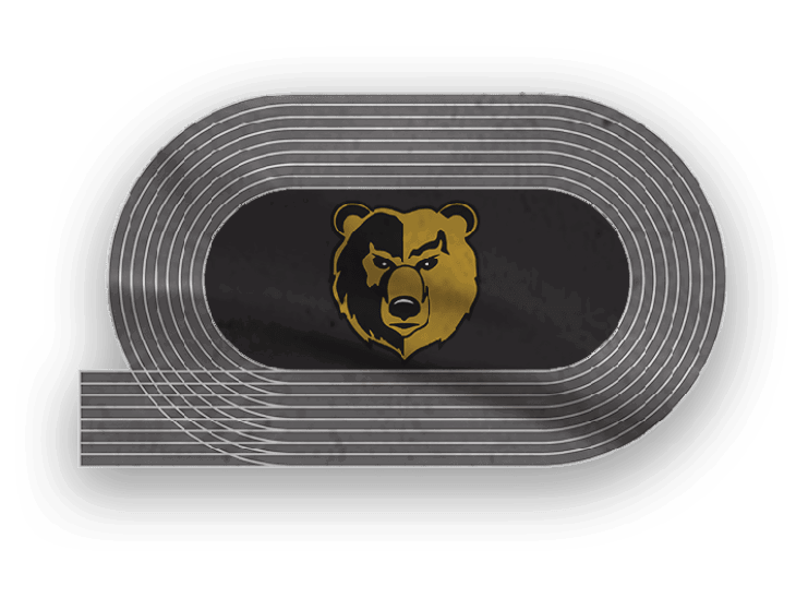 A collection of logos and images, including a bear and a football fan, are displayed. Contenido generado con IA