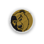 A collection of logos and images, including a bear and a football player, are displayed. Contenido generado con IA