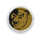 A collection of logos and images, including a bear and a football player, are displayed. Contenido generado con IA