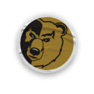 A collection of logos and images, including a bear and a football player, are displayed. Contenido generado con IA