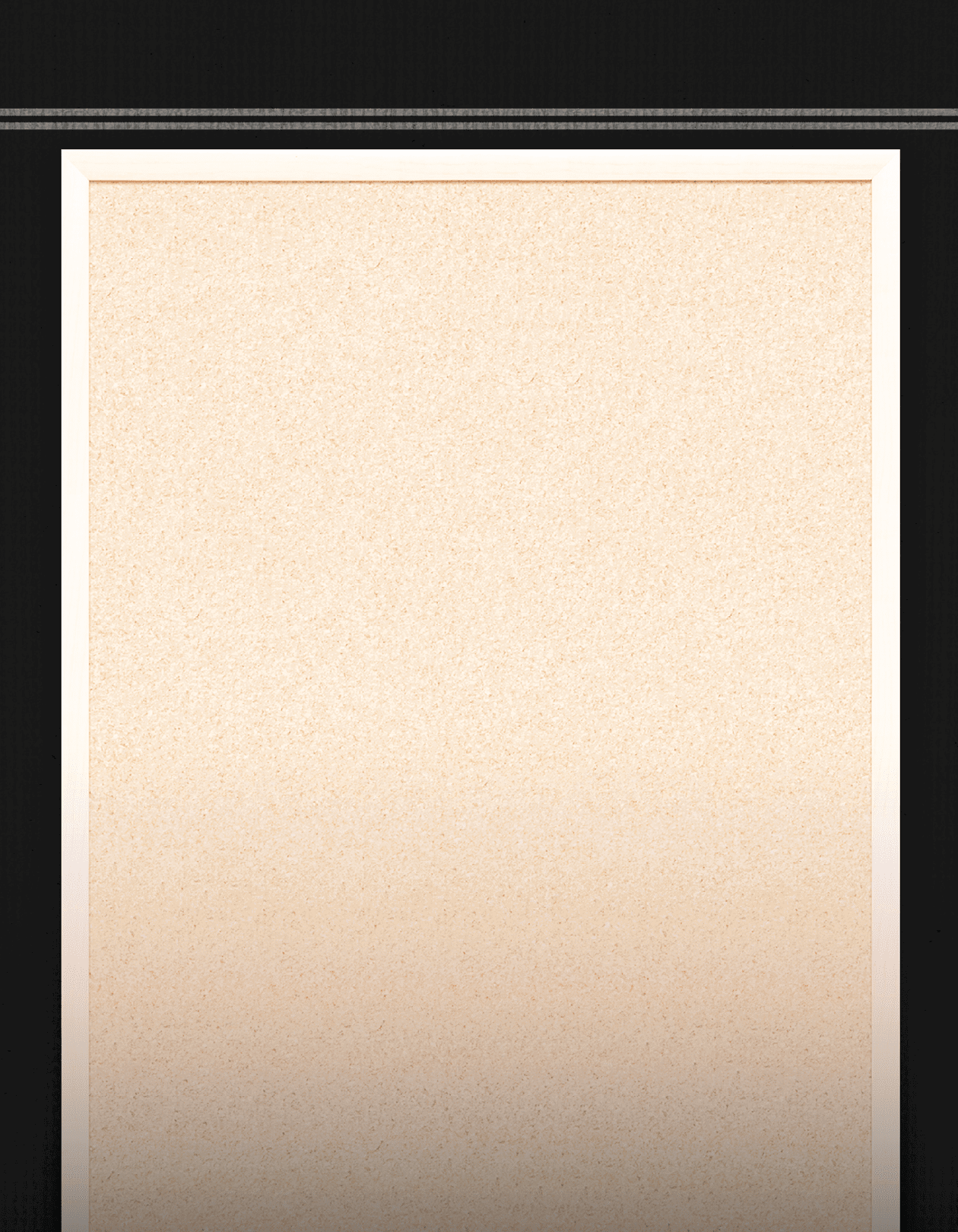A white paper with a brown border. Description generated by AI