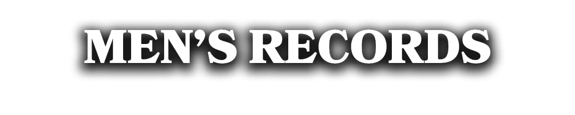 MEN’S RECORDS
