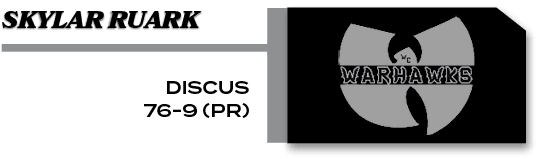 Discus 76 9 (PR) ,Skylar Ruar