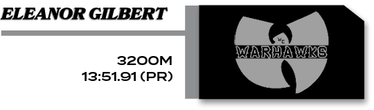 3200m 13:51.91 (PR) ,Eleanor Gilber