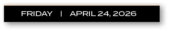 friday | april 24, 2026