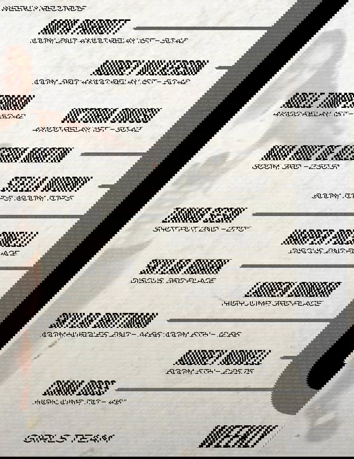 A chart of people with a black line down the middle. Description generated by AI