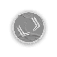 A green and white baseball glove. Description generated by AI