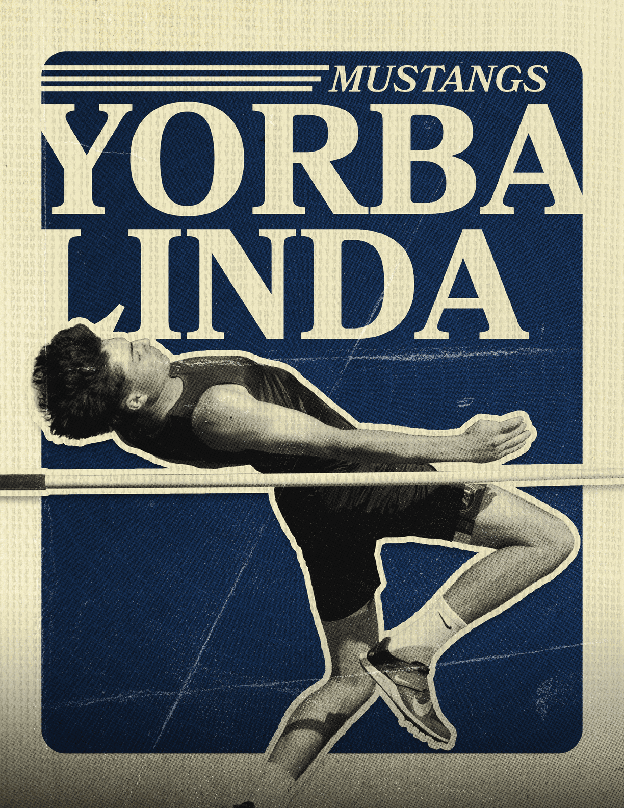 A man is jumping over a bar. Description generated by AI