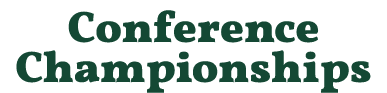 Conference Championships