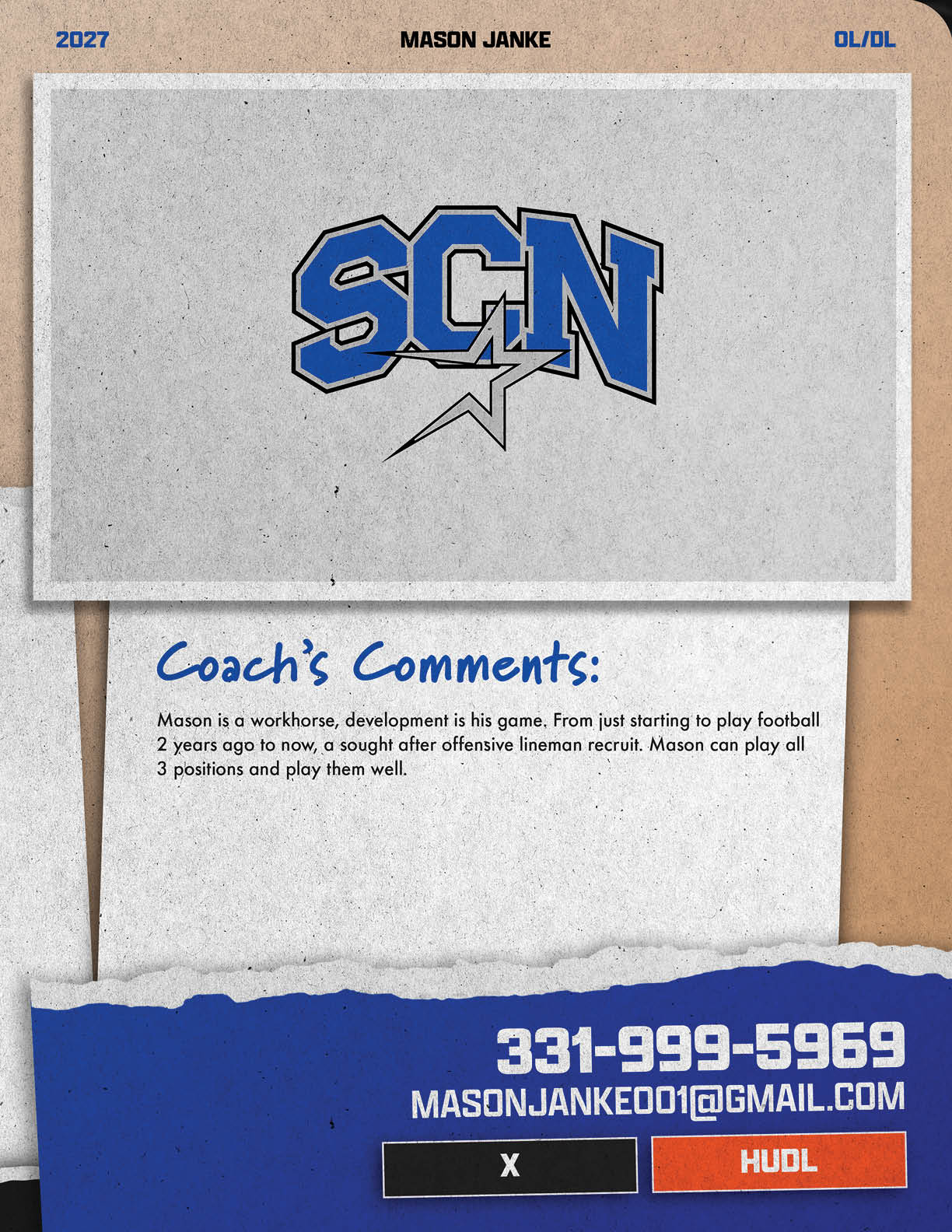 A page from a book with a blue and white logo for SCN. AI generated content