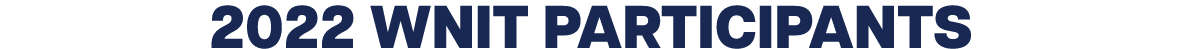 2022 WNIT PARTICIPANTS