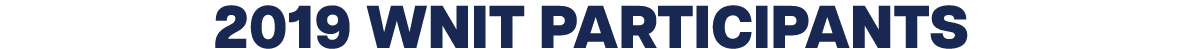 2019 WNIT PARTICIPANTS 