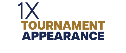  1X TOURNAMENT APPEARANCE