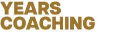 YEARS COACHING