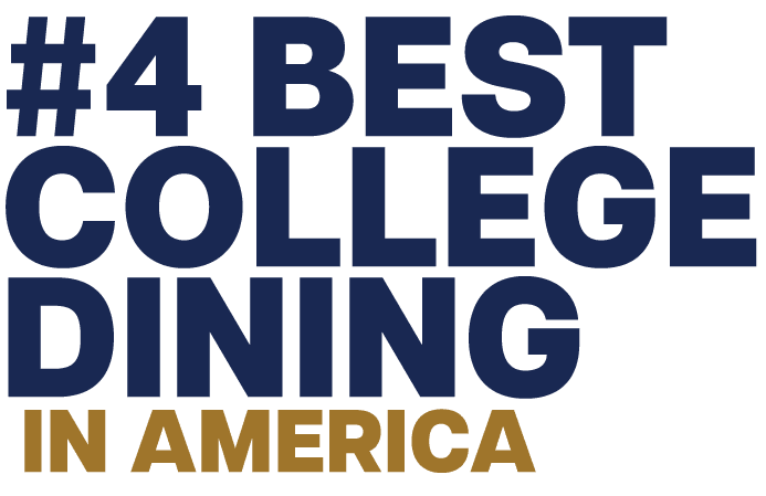 #4 BEST COLLEGE DINING IN AMERICA