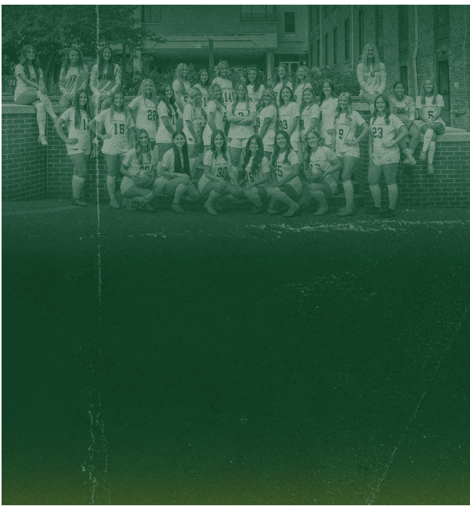A group of people are standing together in a photo. AI generated content