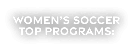 women’s soccer top programs: