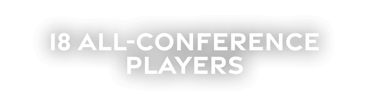 18 ALL CONFERENCE PLAYERS