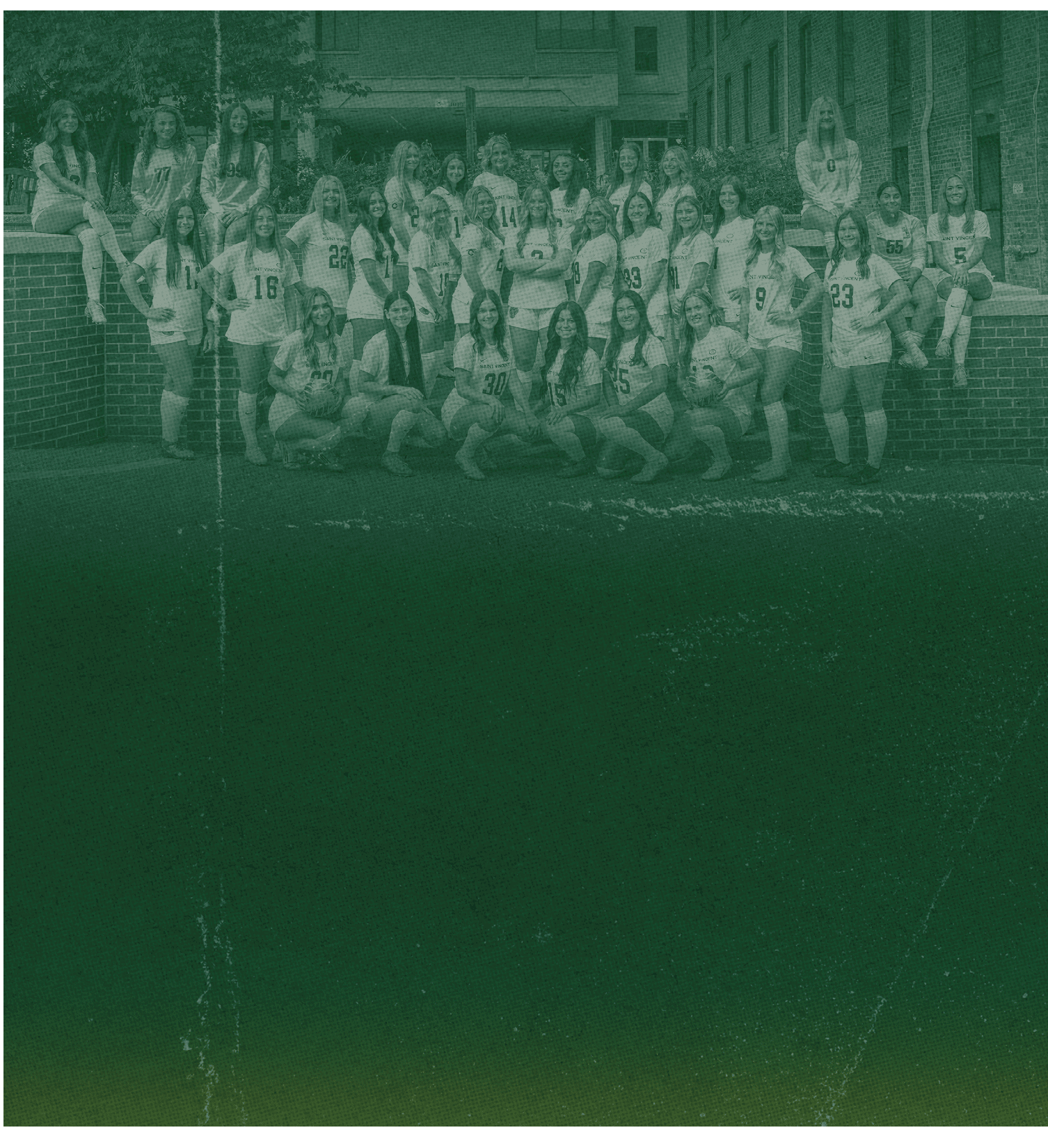 A group of people are standing together in a photo. AI generated content