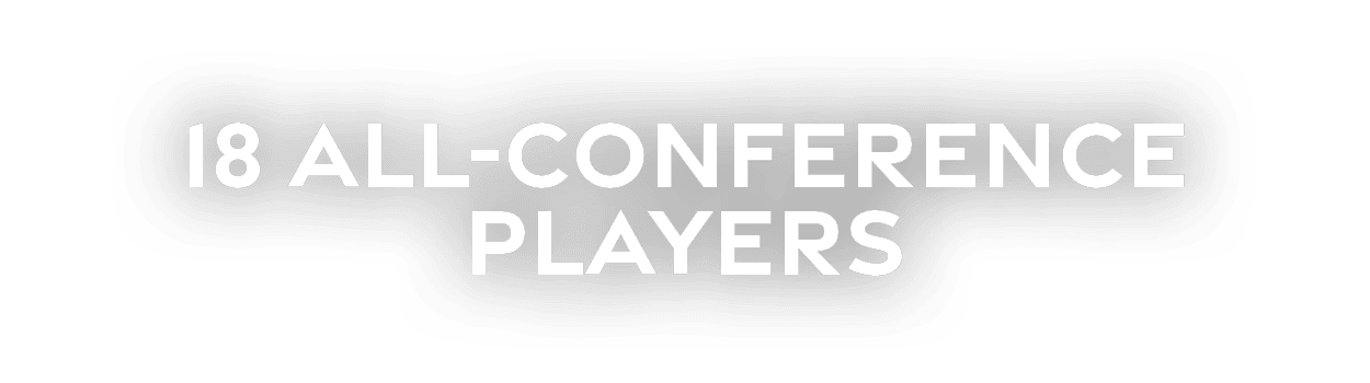 18 ALL CONFERENCE PLAYERS