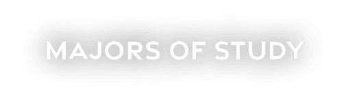 majors of study