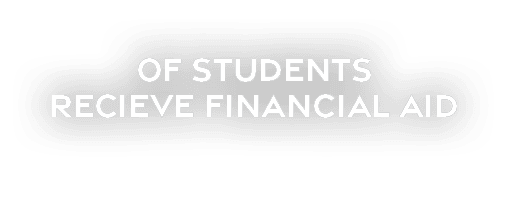 of students recieve financial aid